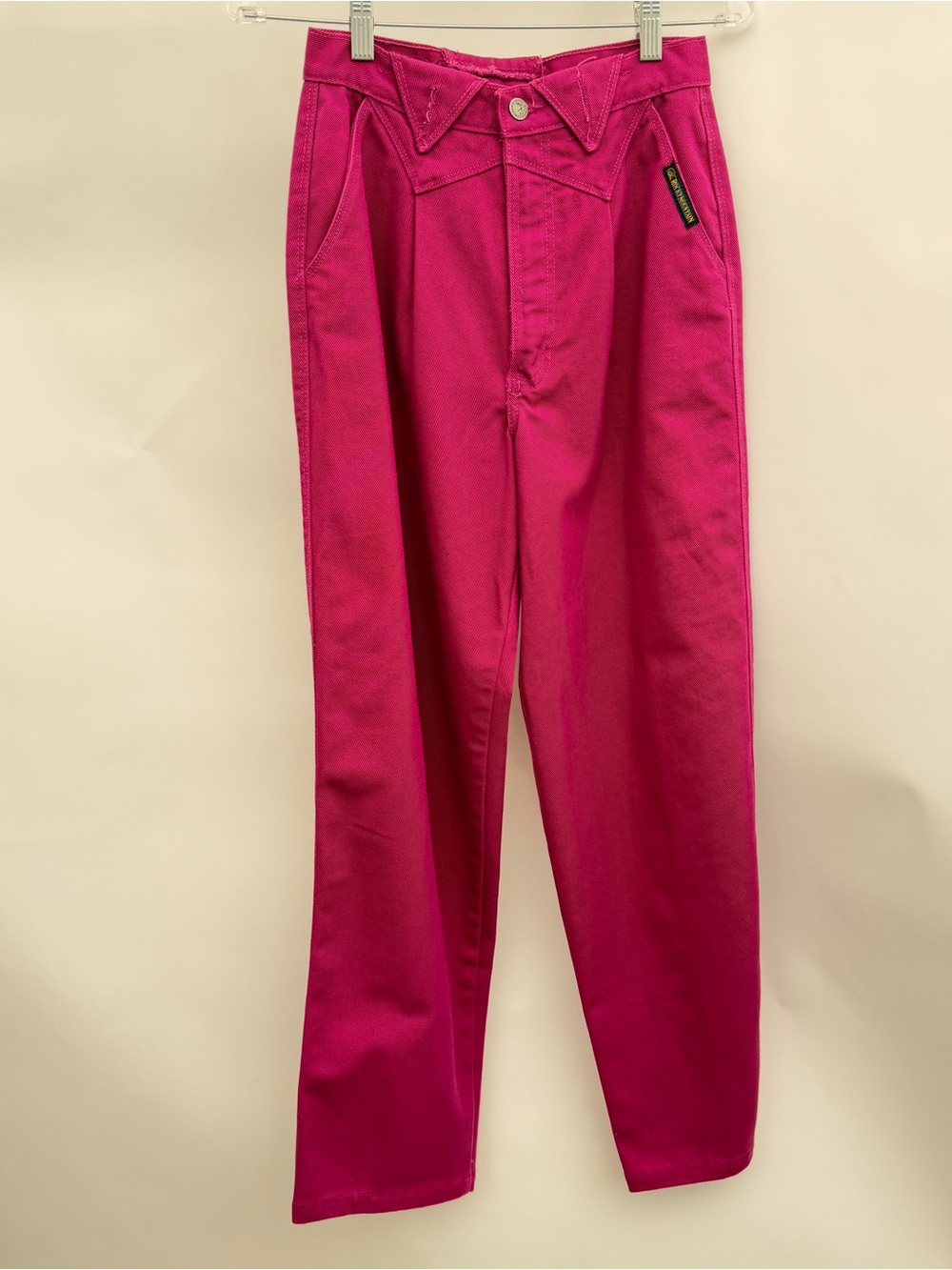 Vintage Rocky Mountain magenta high waist jeans 80’s